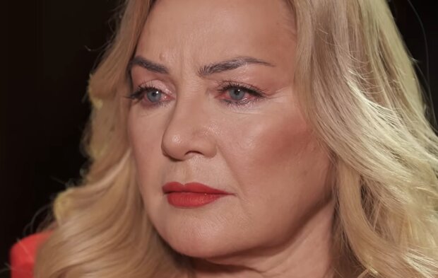 Оксана Білозір, кадр з інтерв'ю