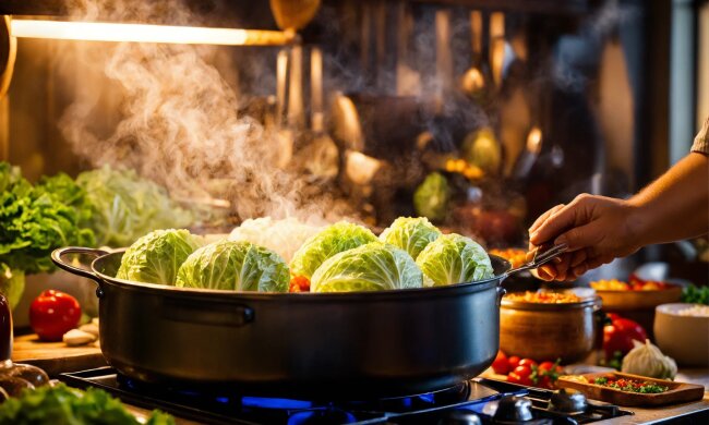 Он один, но зато какой большой и сочный: рецепт ленивого голубца, запеченного в духовке