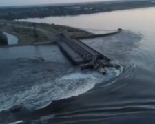 Разрушена Каховская ГЭС, фото: youtube.com