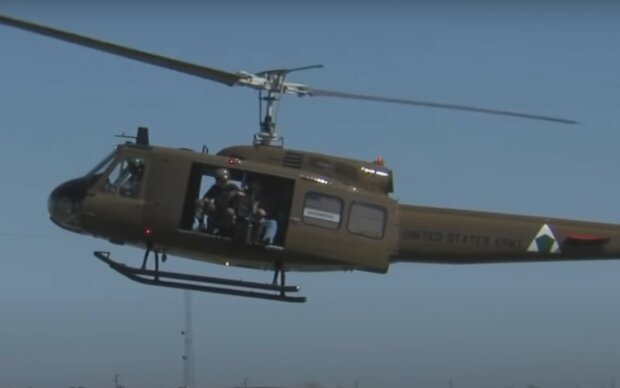 Вертоліт UH-1 Iroquois. Фото: скріншот Youtube-відео