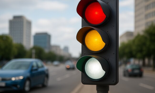 Новий сигнал світлофору, зображення hyser.com.ua