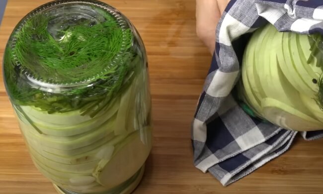 Мариновані кабачки на зиму