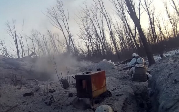 Війна на Донбасі. Фото: скріншот YouTube-відео.