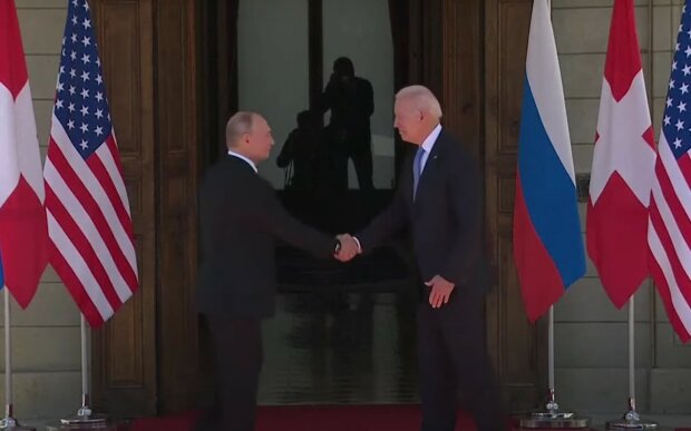 Путін і Байден. Фото: скріншот YouTube-відео