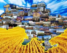 Карта Украины. Фото: скриншот YouTube-видео.