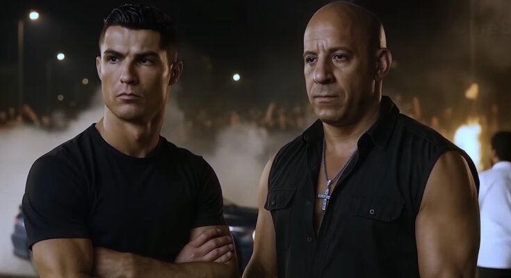 Кріштіану Роналду, Він Дізель, "Форсаж"