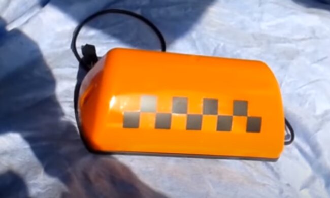 Шашка таксі: скрін з відео