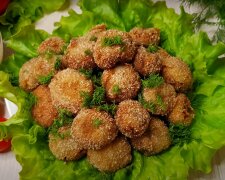 Рецепт вкуснейших шампиньонов, обжаренных в пивном кляре. Фото: YouTube