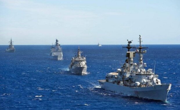 Кораблі НАТО, фото: youtube.com