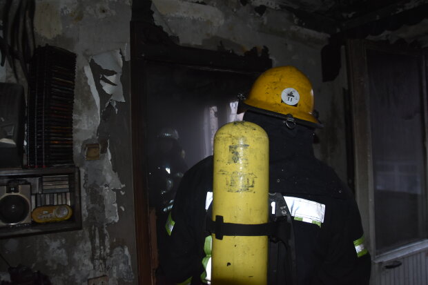 Пожар в Одессе. Фото: ГСЧС