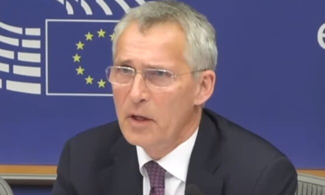 Столтенберг: скрин с видео