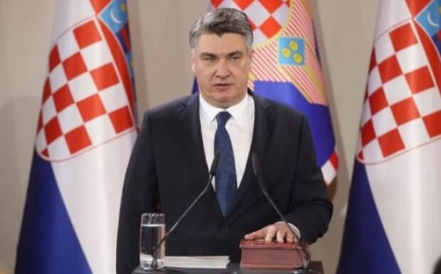 Хорватский лидер Зоран Миланович, фото: youtube.com