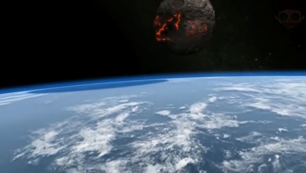 Метеорит. Фото: YouTube