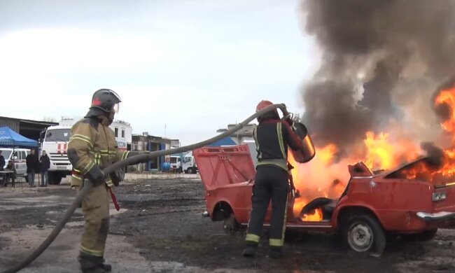 В России пожар и взрывы, фото: youtube.com