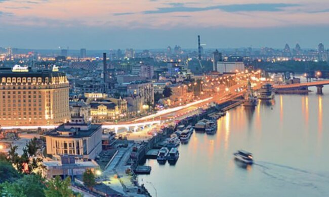 Київ, осінь, фото із соцмереж