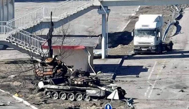 Остался пепел для Путина: ВСУ под Киевом расфигачили российские колонны. Фото