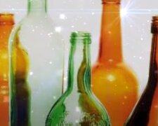 Бутылки: скрин с видео