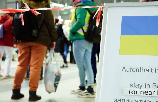 Украинские беженцы в Германии, фото: youtube.com