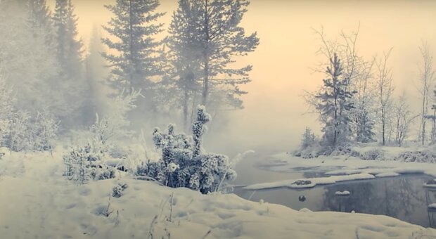 Зима. Фото: скриншот YouTube-видео