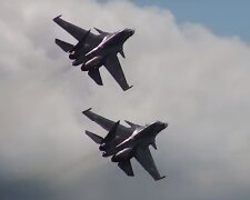 Літаки РФ: скрін з відео
