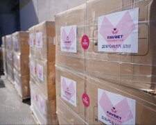 В Україну з Хорватії відправлено 40 тонн гуманітарної допомоги за сприяння Favbet Foundation