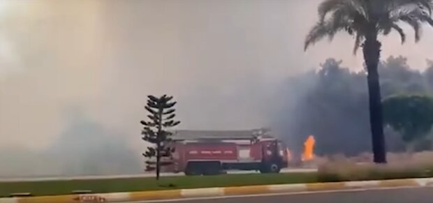 Пожар в Анталии