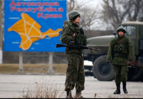 Оккупанты в Крыму