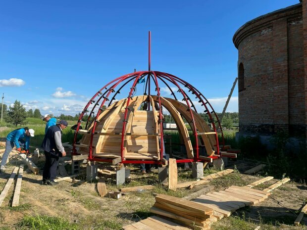 На Київщині триває відновлення Спасо-Преображенського Межигірського монастиря