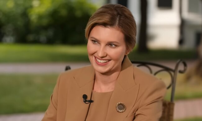 Олена Зеленська. Фото: YouTube