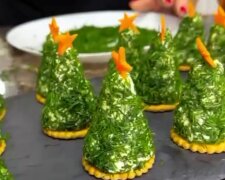 Закуска "Ялинка", кадр з відео