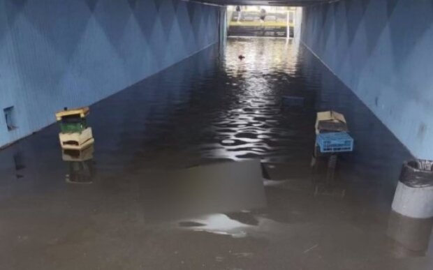 Потоп у Києві, фото: youtube.com