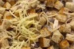 Осенний салат с фасолю и грибами, кадр из видео