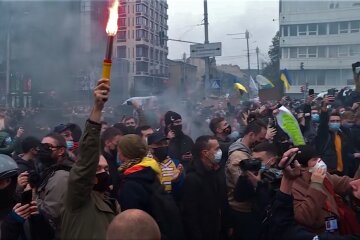 Протесты в  Киеве. YouTube
