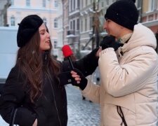 Кристина Соловий и Николас Карма, кадр из видео