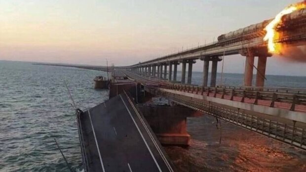 Как выглядит новая марка с разрушенным Крымским мостом. Появилось фото
