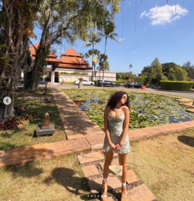 Скрин публикации Насти Каменских