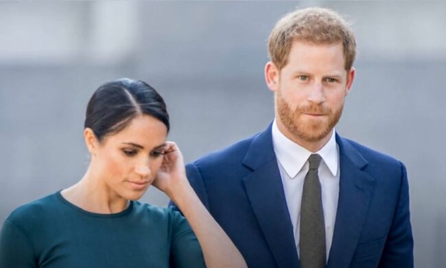 Меган Марк и принц Гарри. Скриншот с видео на Youtube