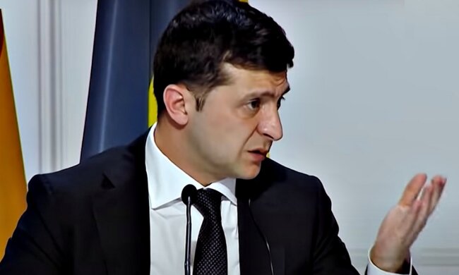 Президент Украины Владимир Зеленский. Фото: скриншот YouTube-видео.