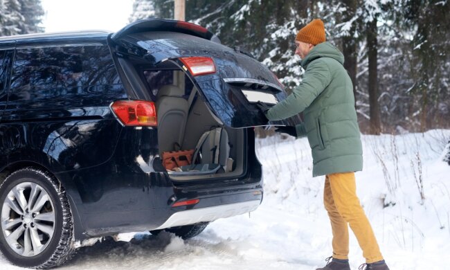 Зима, авто, зображення: freepic