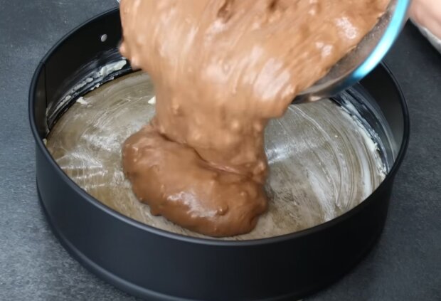 Повітряний шок-торт "Їжа богів", кадр з відео