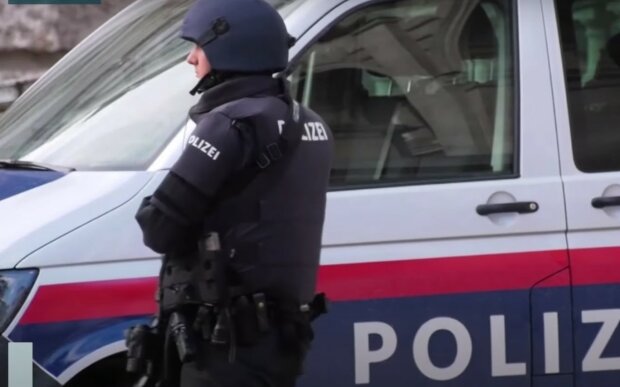 Полиция Австрии. Фото: скриншот YouTube-видео