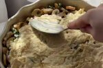 Свинина под сырно-грибной шапочкой, кадр из видео