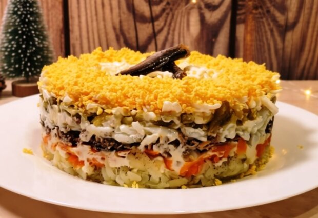 Салат "Улюбленець", кадр з відео