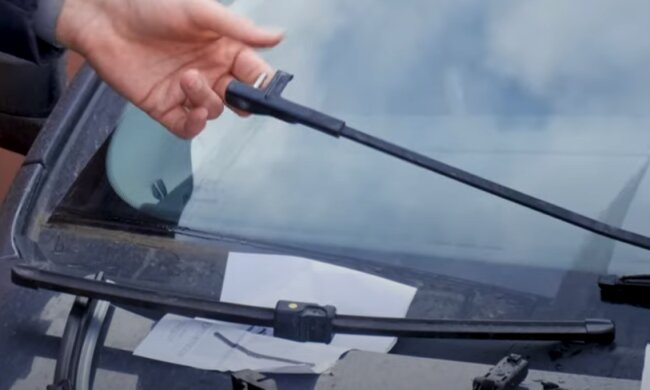 Двірники: скрін з відео