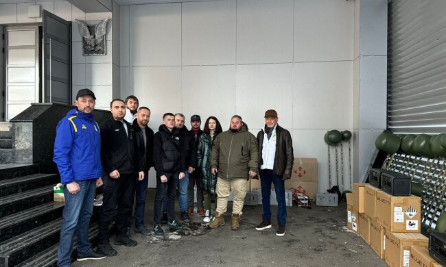 Валерий Дубиль, БФ молодежной инициативы «Надежда» и меценаты доставили РЭБы и БПЛА боевым подразделениям ГУР