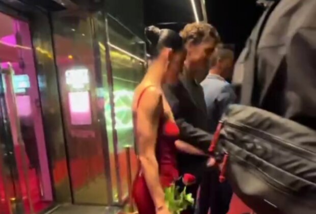 Кэти Перри и Джастин Трюдо в Париже, кадр с видео