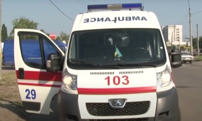 Швидка. Фото: скріншот YouTube-відео