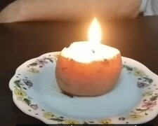 Горітиме весь день: як зробити перевірену свічку з картоплі та звичайної олії