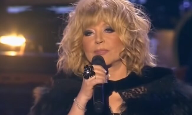 Алла Пугачова. Фото: скріншот YouTube-відео