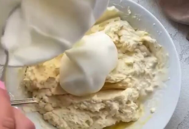 Творожная запеканка, кадр из видео